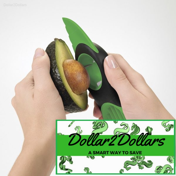 3 In 1 Vegetable Tools Avocado Slicer With Soft, Non-Slip Grip