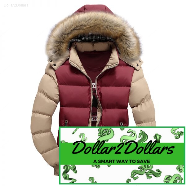 Men Cotton Padded Warm Winter Jacket