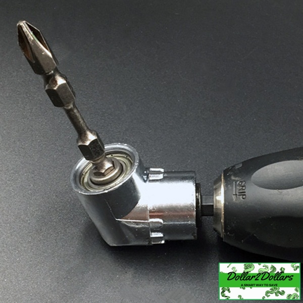 105 Degree 1/4 Hex Drill Adjustable Extension Screwdriver Socket Holder