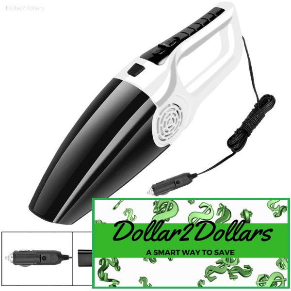 Handheld 12V 120W Strong  Vacuum Cleaner For Car Wet & Dry Dual Use