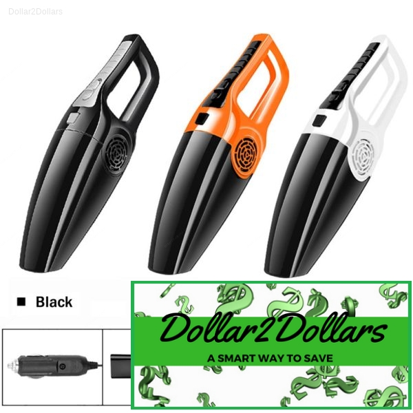 Handheld 12V 120W Strong  Vacuum Cleaner For Car Wet & Dry Dual Use