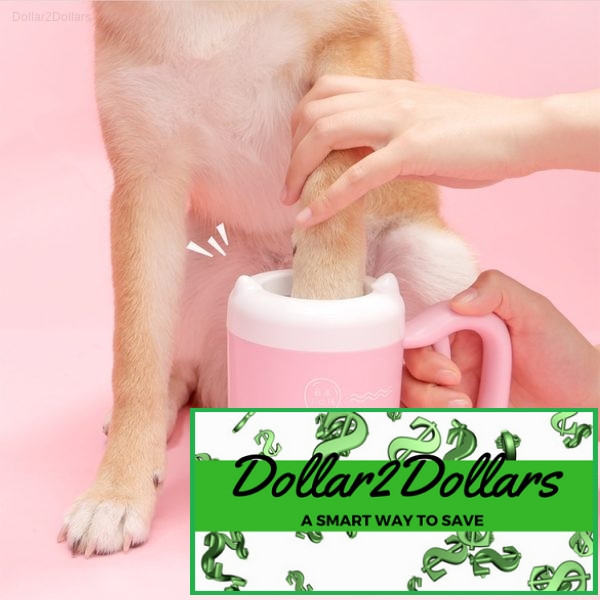 Pet Silicone Paw Washer Cup For Dogs or Cats