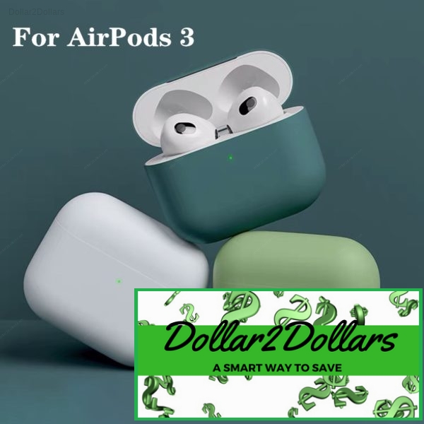 Soft Liquid Silicone Case For Air Pods 3 Wireless Bluetooth Earphone With Protective Case